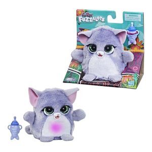 Fuzzalots Kitty Color-Change Interactive Feeding Toy Set New